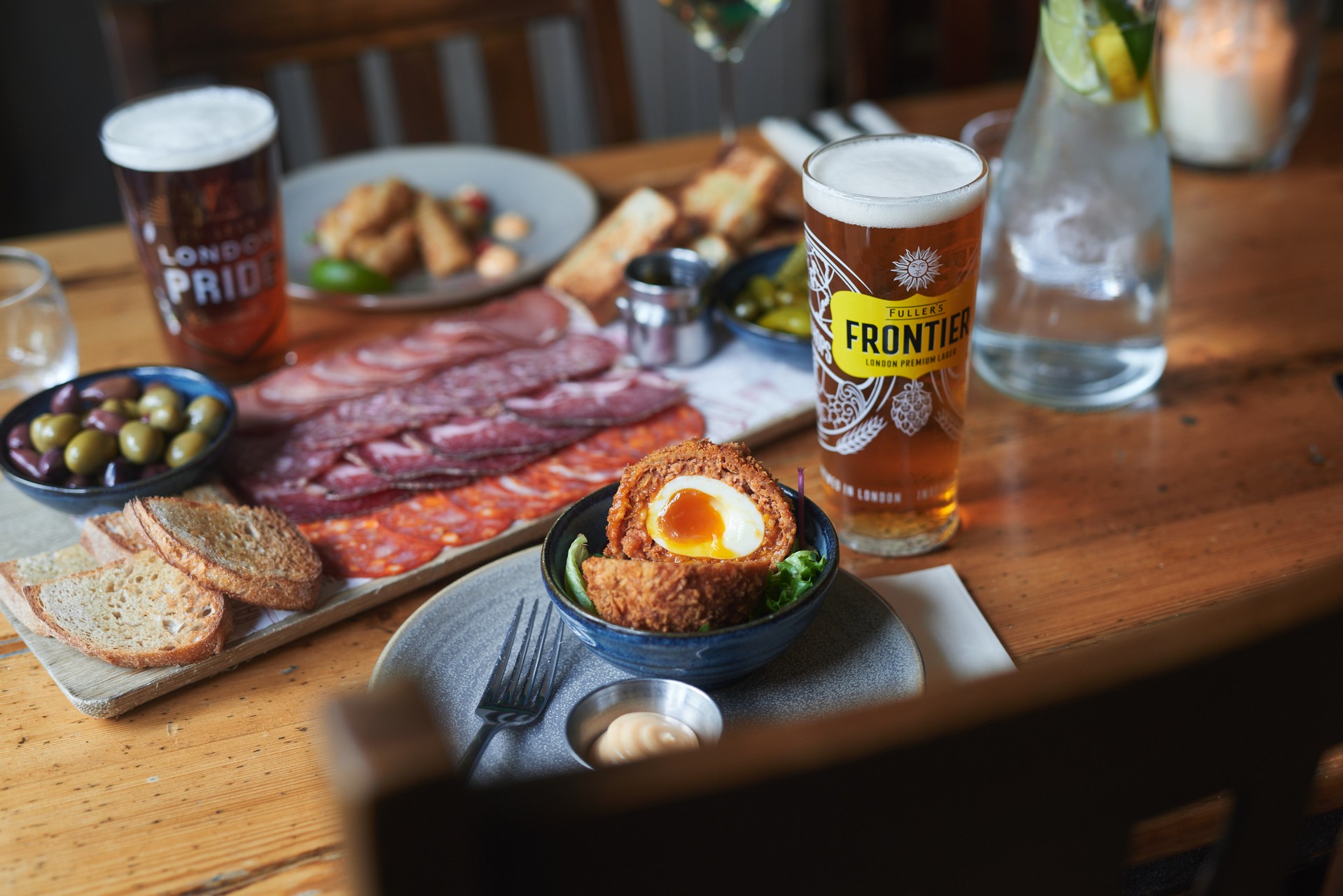 Main Menu at the Lock Stock & Barrel in Newbury