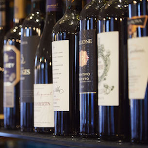 Wine at The Cambridge Arms